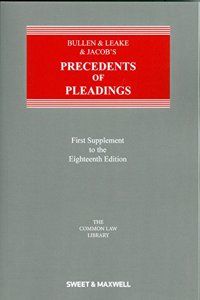 Bullen & Leake & Jacob's Precedents of Pleadings