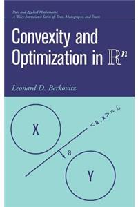 Convexity and Optimization in RN