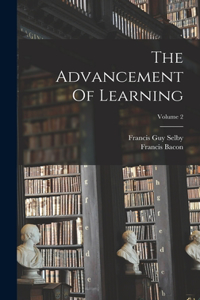 Advancement Of Learning; Volume 2