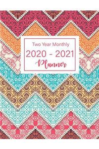 2020-2021 Two Year Monthly Planner
