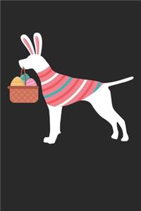 English Pointer Journal - English Pointer Notebook - Easter Gift for English Pointer Lovers