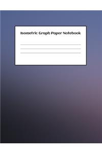 Isometric Graph Paper Notebook