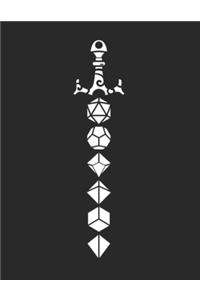 Hex Paper RPG Journal For Dungeon Master Or Role Playing Game Players, HEX PAPER 120 Pages