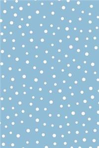 Trendy Polka Dots Design Notebook