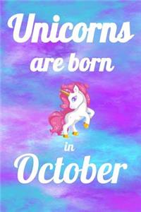 Unicorns Are Born In October