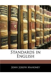 Standards in English