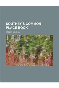 Southey's Common-Place Book
