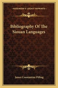 Bibliography of the Siouan Languages