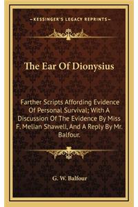 The Ear of Dionysius