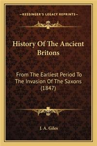History Of The Ancient Britons
