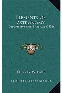Elements of Astronomy