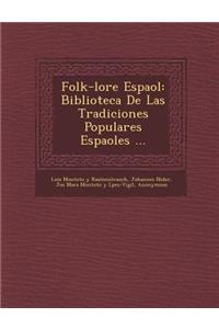 Folk-Lore Espa Ol