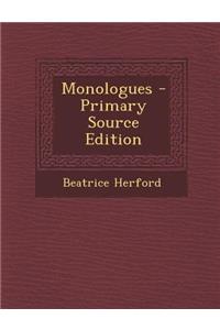Monologues