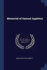 Memorial of Samuel Appleton