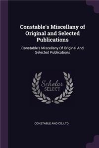 Constable's Miscellany of Original and Selected Publications