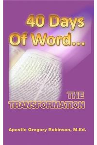 40 Days of WORD