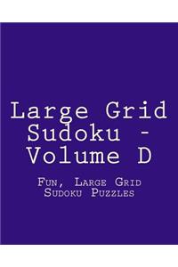 Large Grid Sudoku - Volume D