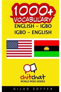 1000+ English - Igbo Igbo - English Vocabulary