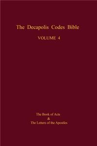 Decapolis Codes Bible, Volume 4