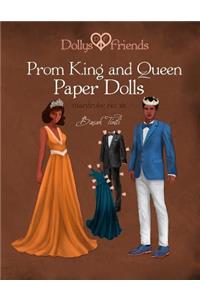 Dollys and Friends, Prom King and Queen Paper Dolls, Wardrobe No