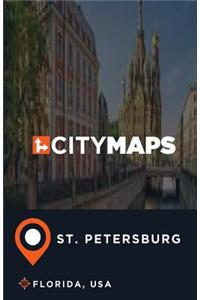 City Maps St. Petersburg Florida, USA