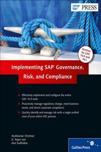 Implementing SAP Governance, Risk, and Compliance