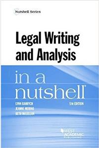 Legal Writing and Analysis in a Nutshell