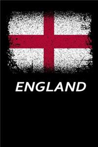 England Flag Notebook