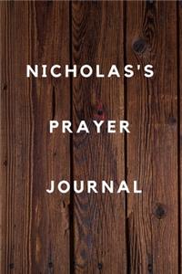 Nicholas's Prayer Journal