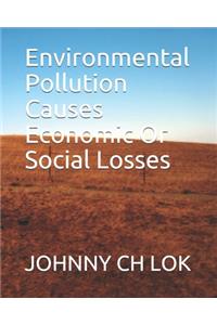 Environmental Pollution Causes Economic Or Social Losses