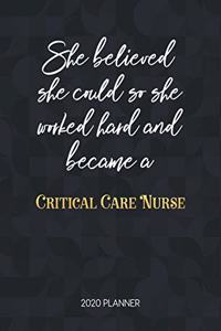 She Believed She Could So She Worked Hard And Became A Critical Care Nurse