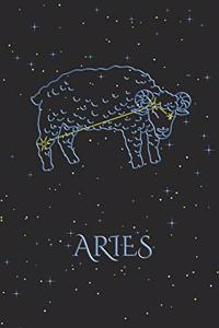 Notebook - Zodiac Sign Aries