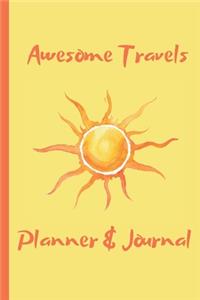 Awesome Travels Planner & Journal