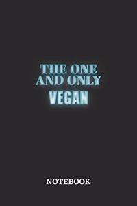 The One And Only Vegan Notebook