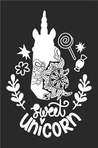 Sweet Unicorn (Unicorn Journal Notebook)