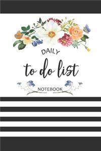 Daily To Do List Notebook