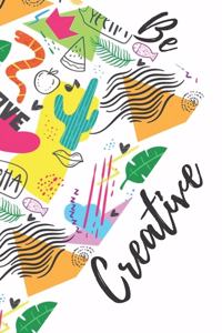 Be Creative Dot Grid Notebook