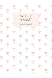 Weekly Planner Twenty Twenty