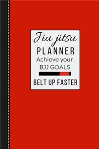 Jiu jitsu Planner Achieve Your BJJ Goals Belt Up Faster