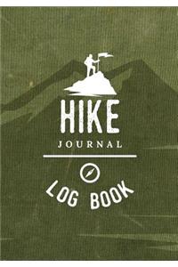 Hiking Journal Log Book