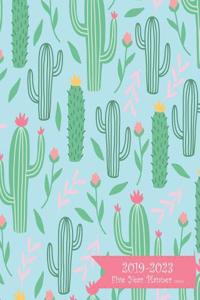 2019-2023 Five Year Planner- Cactus