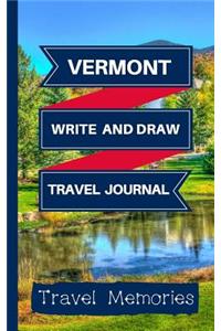 Vermont Write and Draw Travel Journal