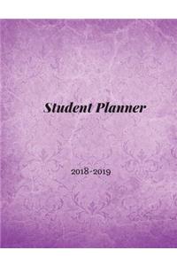 Student Planner 2018-2019: Student Planner Book, High School Student Planners, Undated Student Planner, College Weekly Planner, Elementary Student Planners, 2018-2019 Academic Planner, Texture Theme