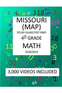 4th Grade MISSOURI MAP, 2019 MATH, Test Prep