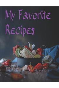 My Favorite Recipes