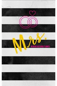 Mrs. Wedding Notebook Planner