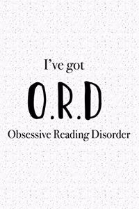 I've Got Obsessive Reading Disorder