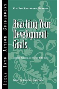 Reaching Your Development Goals