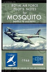 Royal Air Force Pilot's Notes for Mosquito Marks FII and NFXII