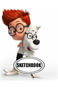 Sketchbook : Peabody: 120 Pages of 8.5 x 11 Blank Paper for Drawing, Doodling or Sketching (Sketchbooks)